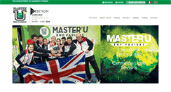 Desktop Screenshot of master-u-bnpparibas.com